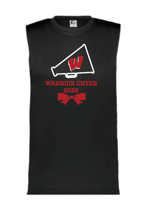 Wells Warriors Cheer Men's/Boy's Sleeveless Performance Tee