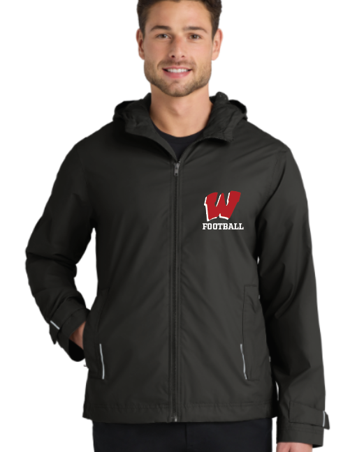 Wells Warriors Football Unisex Northwest Slicker