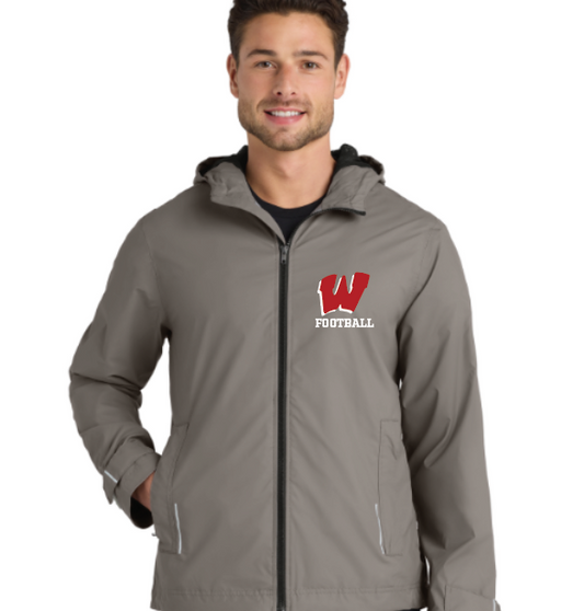 Wells Warriors Football Unisex Northwest Slicker