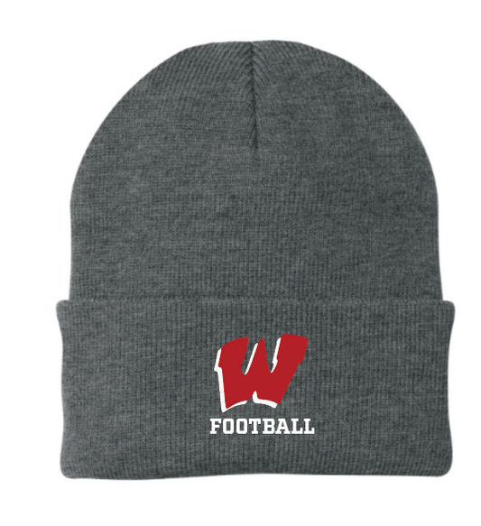 Wells Warriors Football Beanie