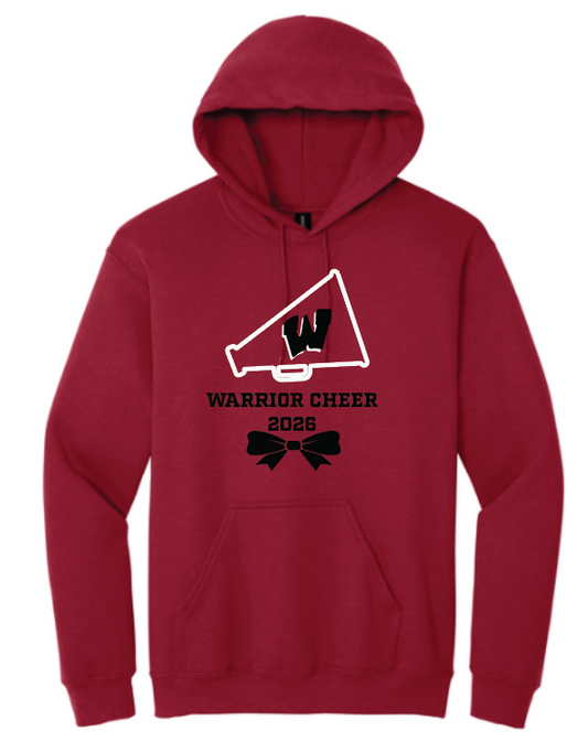 Wells Warriors Cheer Hooded Sweatshirt