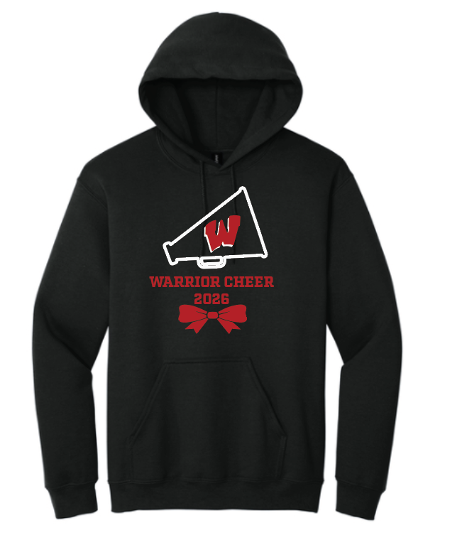 Wells Warriors Cheer Champion Hooded Sweatshirt