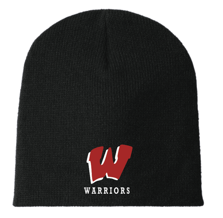 Winter Knit Beanie with embr. logo