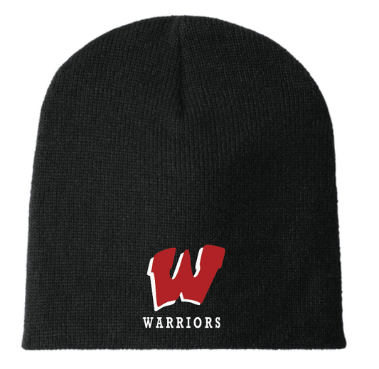 Winter Knit Beanie with embr. logo