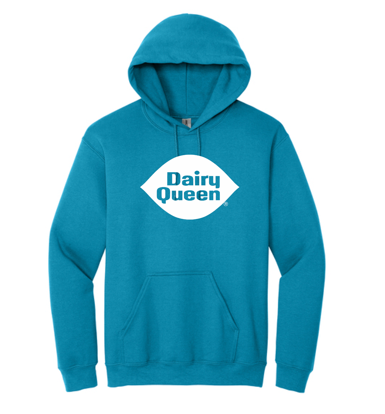 Gildan Hoodie with One color Front Print