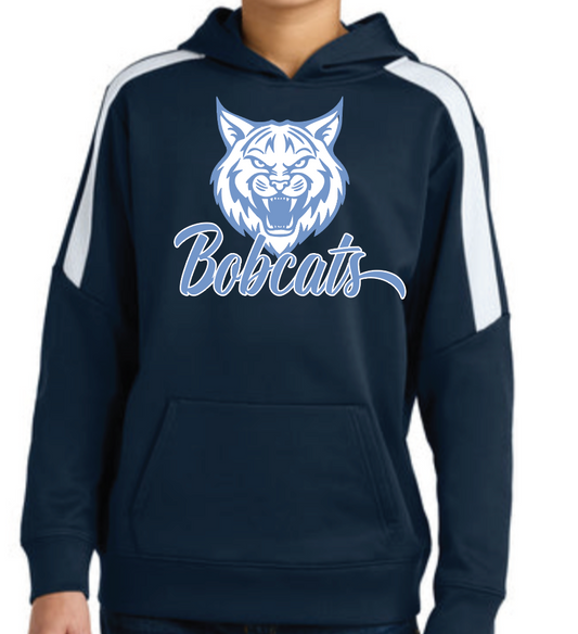 Youth Striped Hooded Sweatshirt