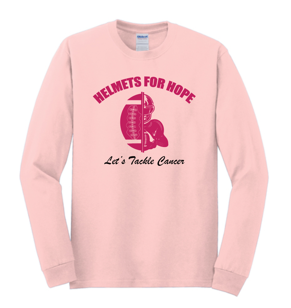 NEW DESIGN! Helmets for Hope Long Sleeve T-shirt