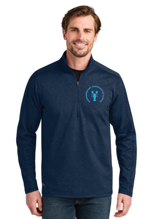 Adult 1/4 Zip Eddie Bauer Fleece Pullover with KCS logo