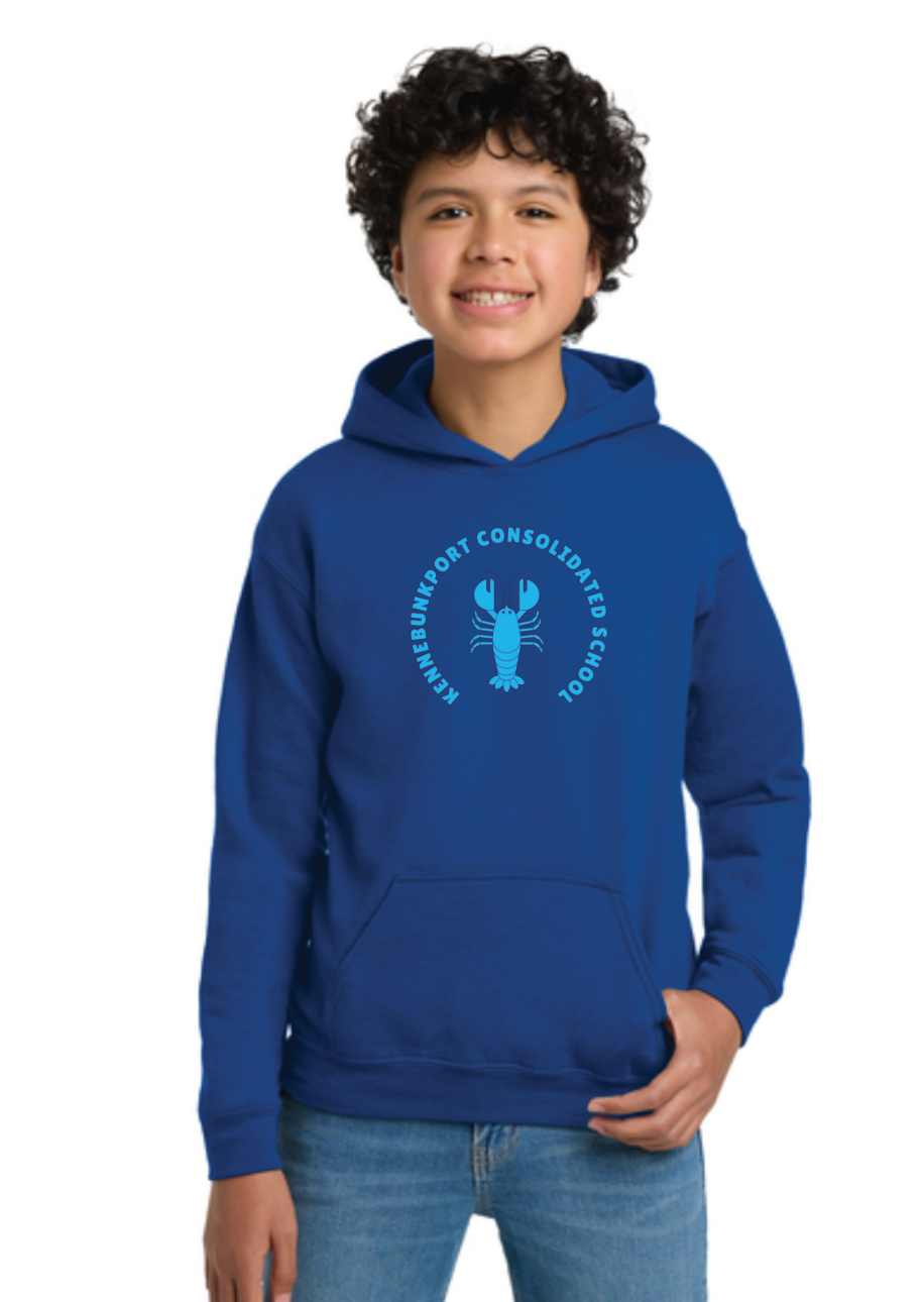 Youth Hooded Sweatshirt with KCS logo