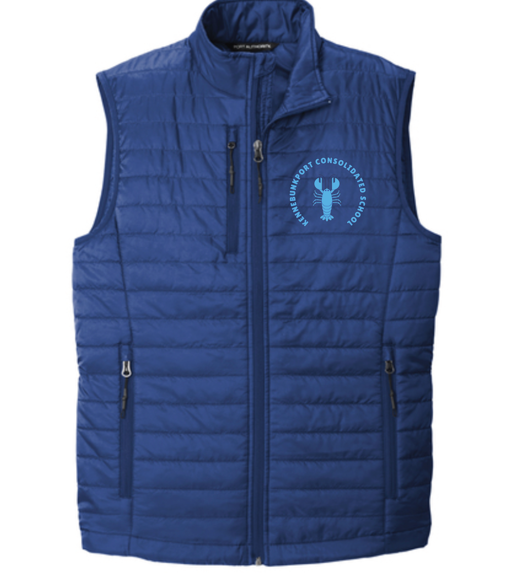 Adult Puffy Vest with KCS logo