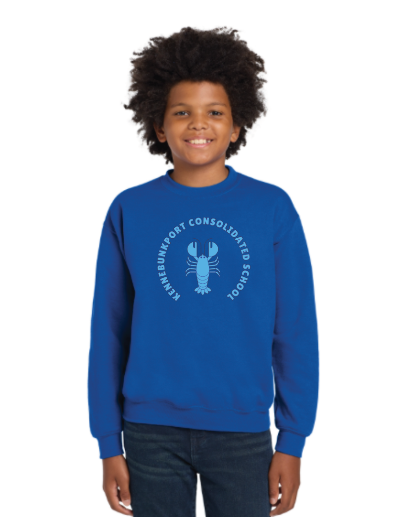 Youth Crewneck Sweatshirt with KCS logo