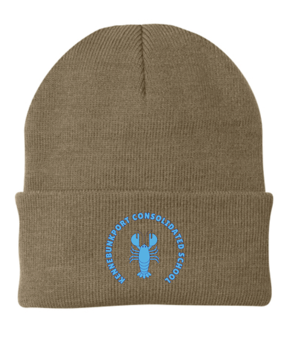 Knit Beanie Embroidered with KCS logo