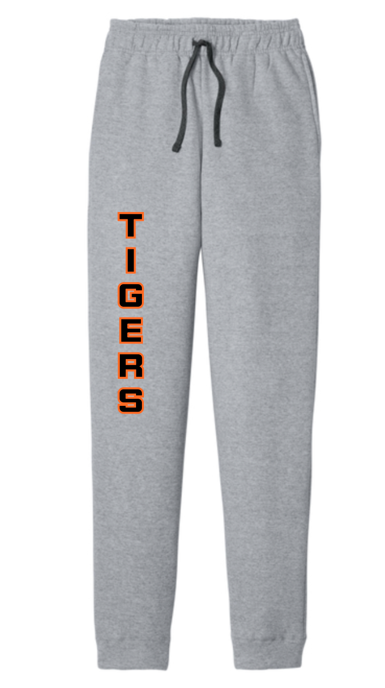 Biddeford Little League Joggers with TIGERS printed down leg, Adult and Youth Sizes