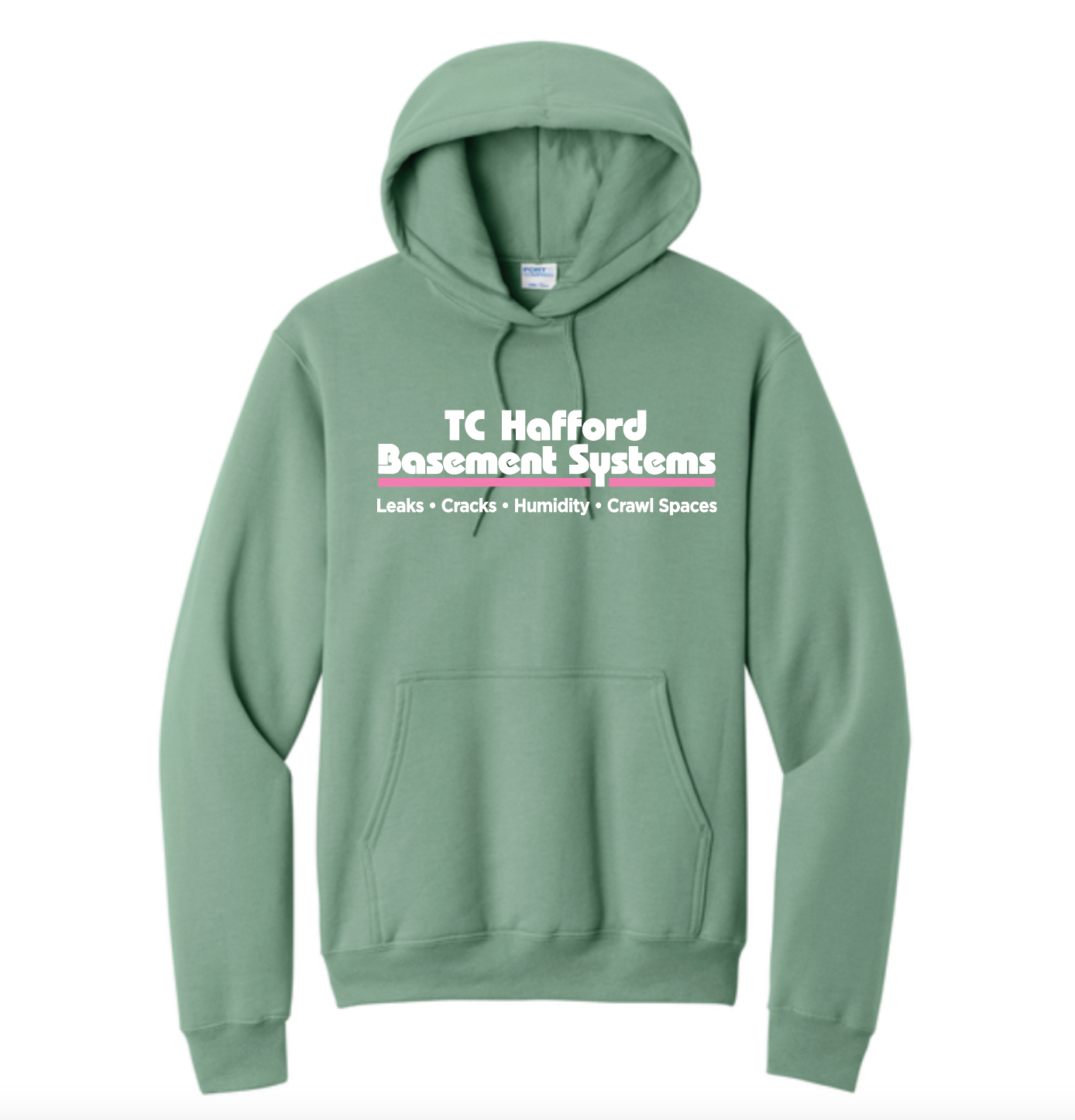 TC Hafford Port & Co. Hooded Fleece Pullover Sweatshirt