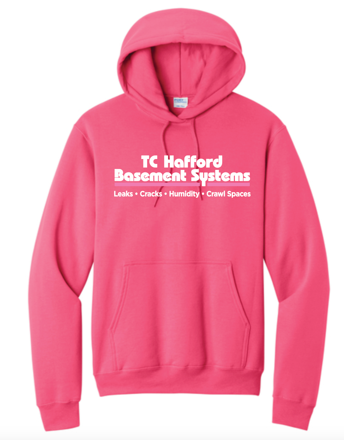 TC Hafford Port & Co. Hooded Fleece Pullover Sweatshirt