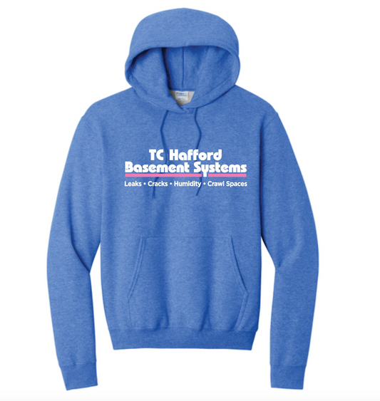 TC Hafford Port & Co. Hooded Fleece Pullover Sweatshirt