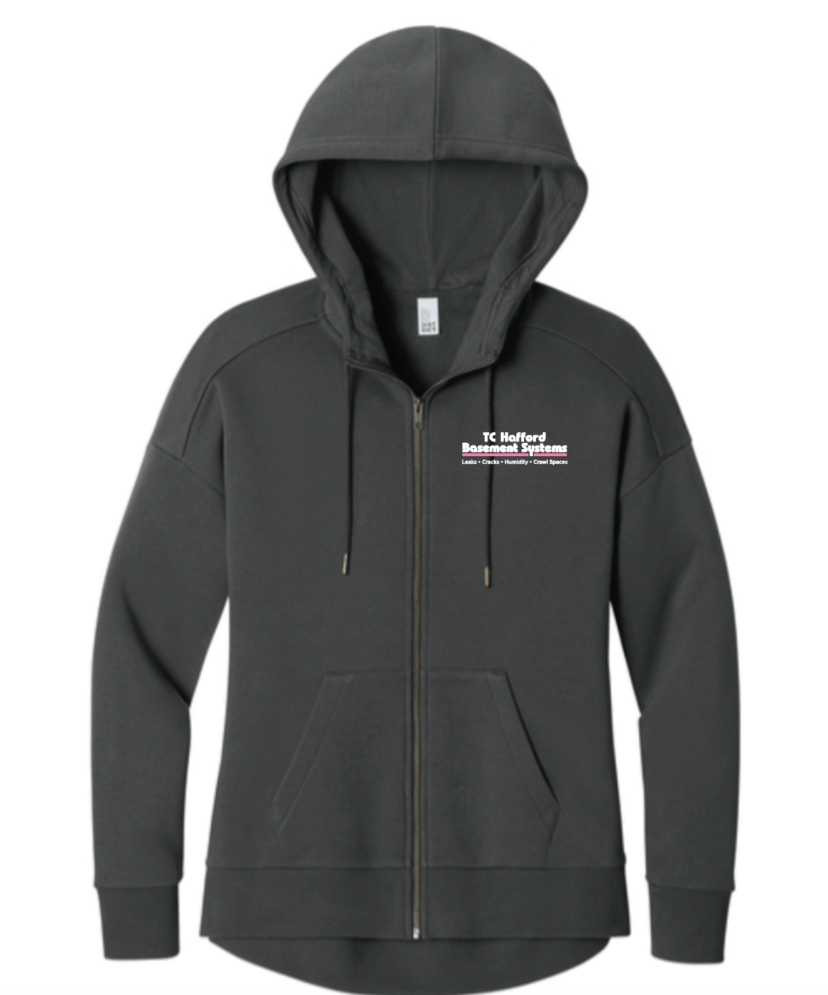 TC Hafford District Women’s Fleece Drop Shoulder Full-Zip Hoodie