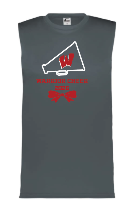 Wells Warriors Cheer Men's/Boy's Sleeveless Performance Tee