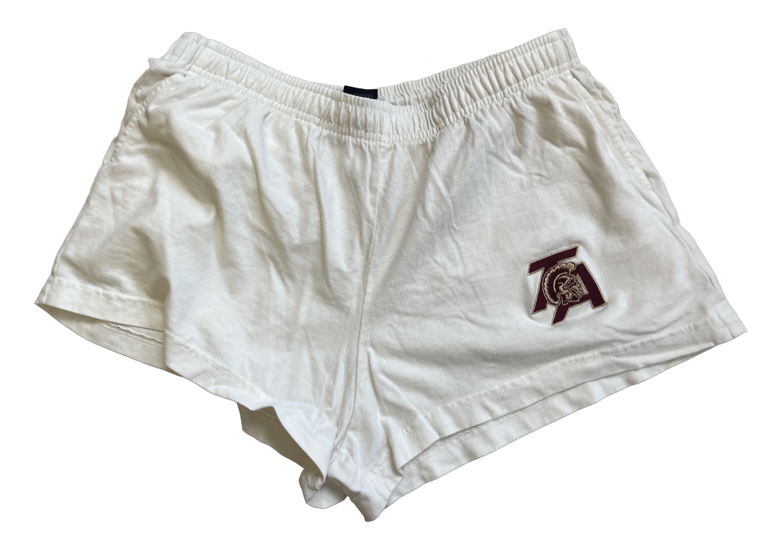 BELLA+CANVAS Women's Heavyweight Garment-Dyed Short - Vintage White