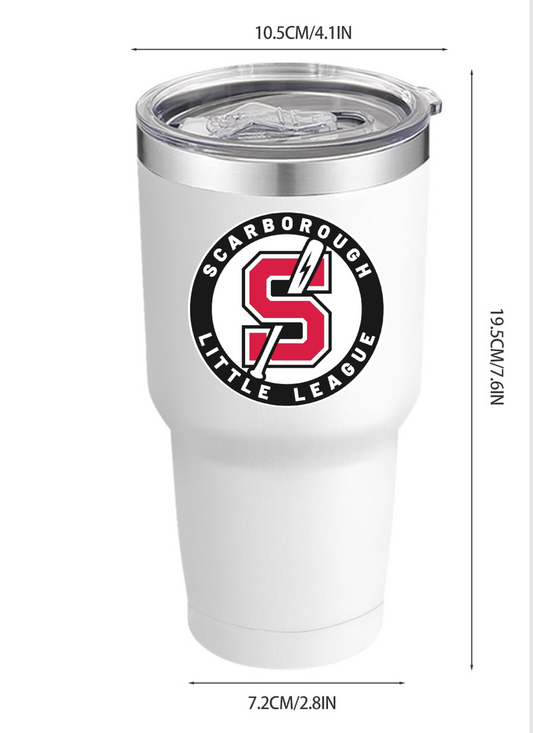 Scarborough Little League 30oz Tumbler w/ Printed Logo