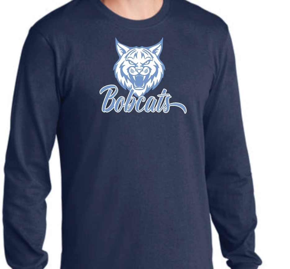 Adult Long Sleeve T-shirt, Spring Logo Options