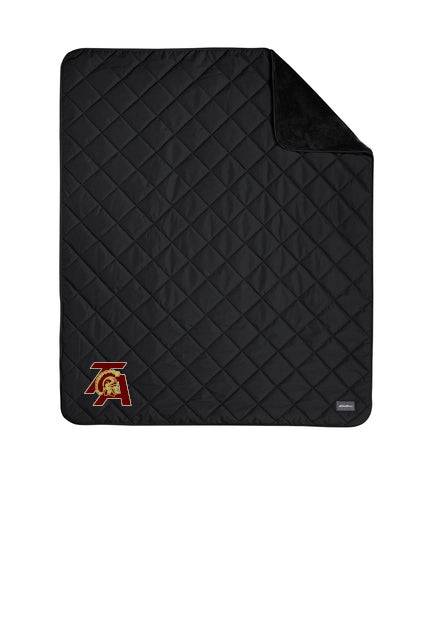 TAMS Eddie Bauer Quilted Insulated Fleece Blanket