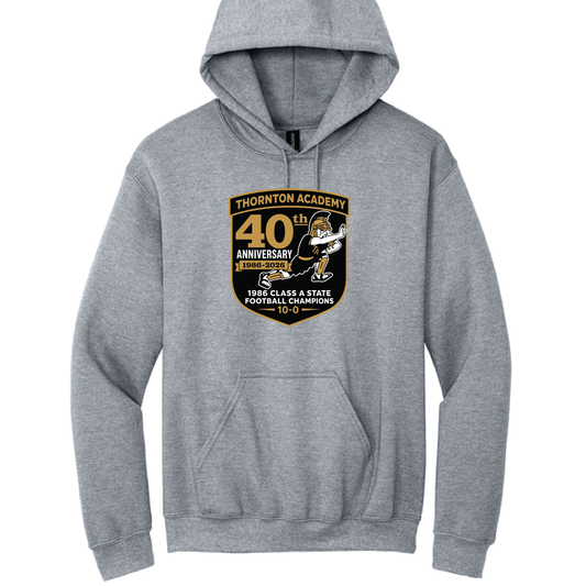 Hoodie with Anniversary Logo