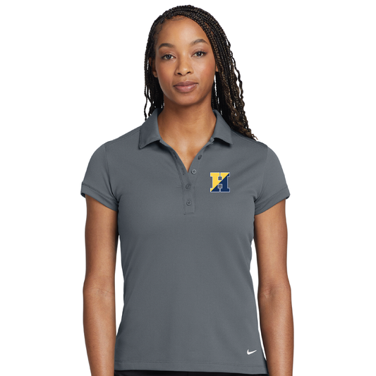 746100 Nike Women's Dri-FIT Solid Icon Pique Modern Fit Polo with embr. logo