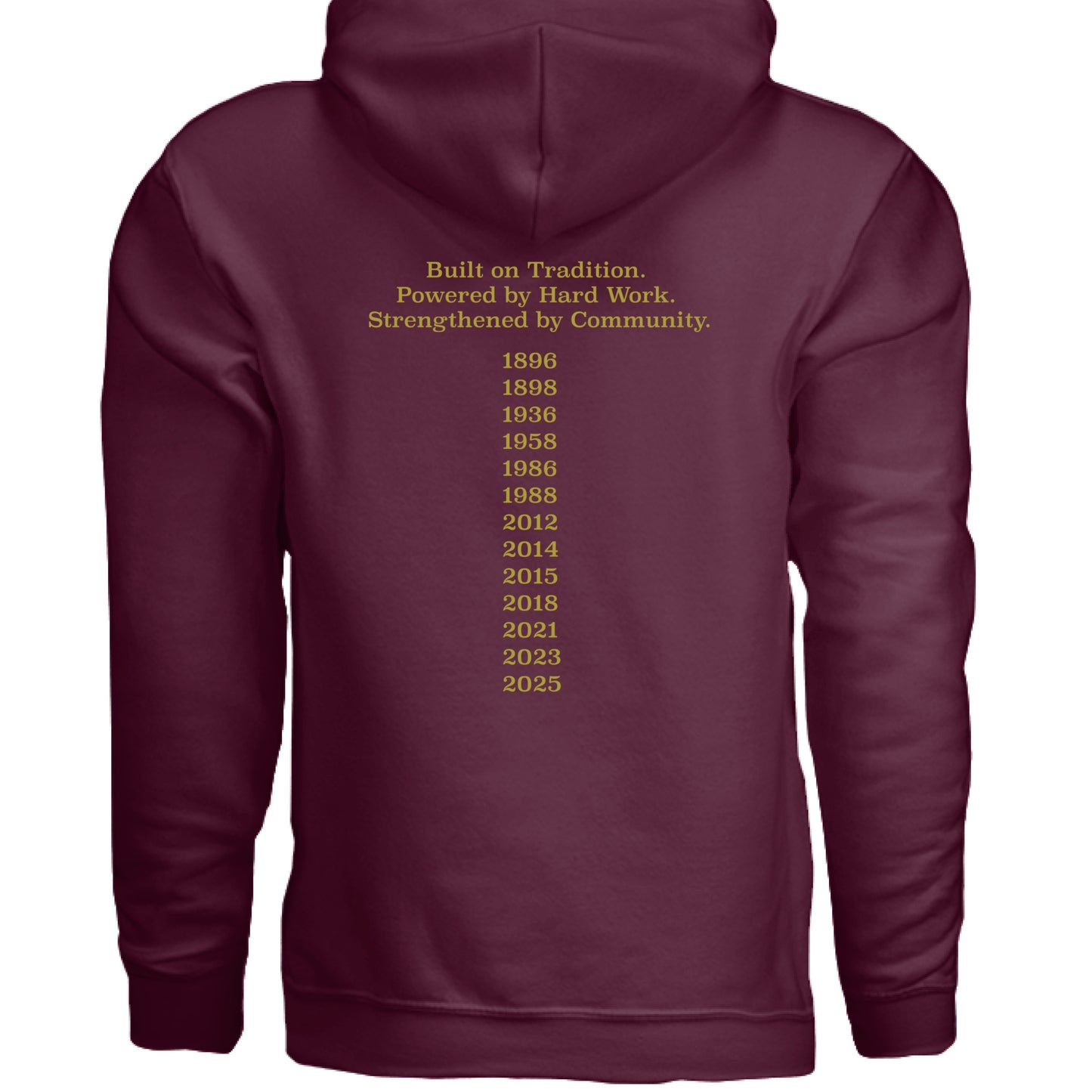 MAROON - BACK