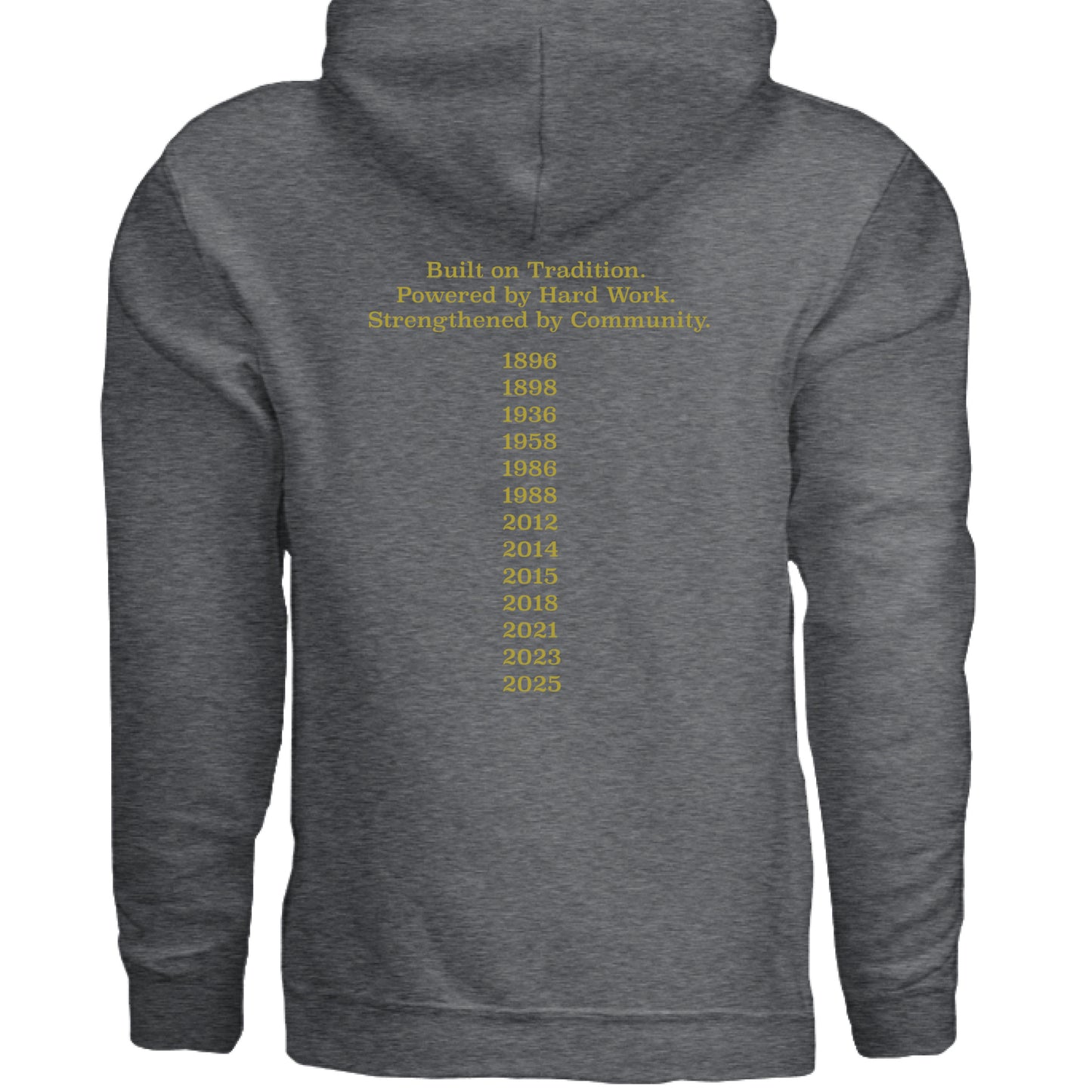 DARK HEATHER - BACK