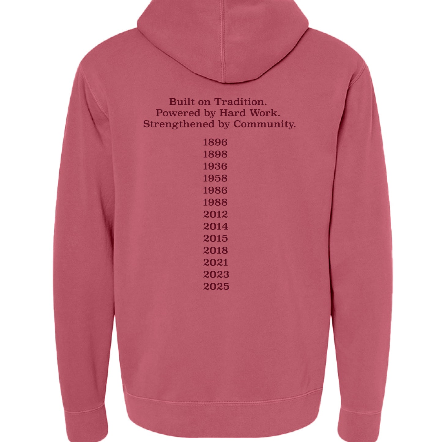 Pigment Maroon - BACK