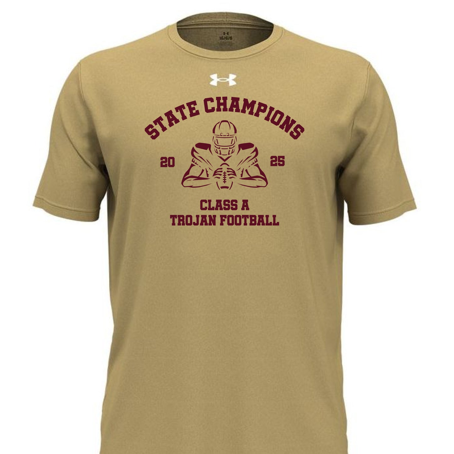 T VG GLD/ WH_715 - FRONT