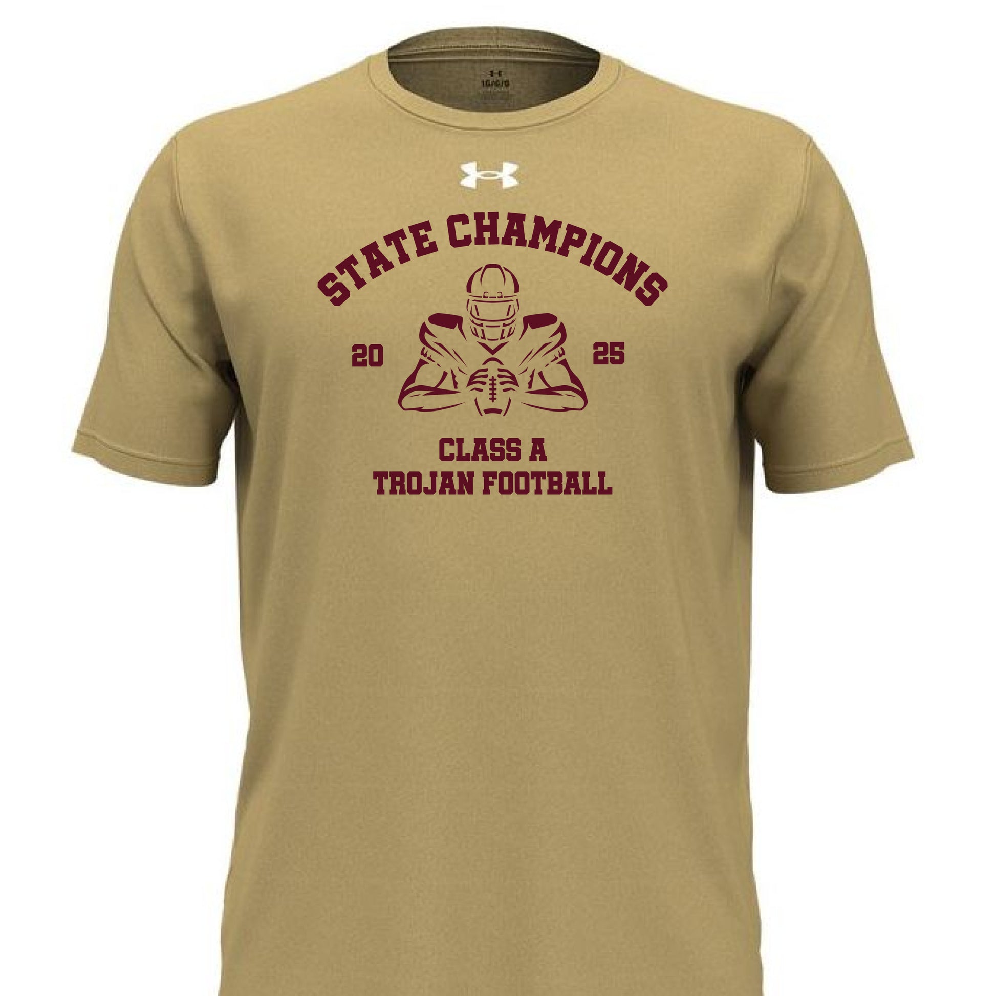 T VG GLD/ WH_715 - FRONT