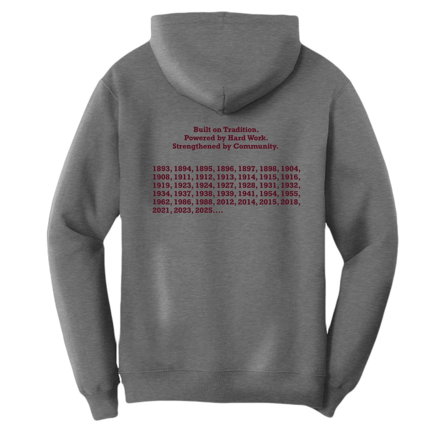 Dark Hthr Grey - BACK