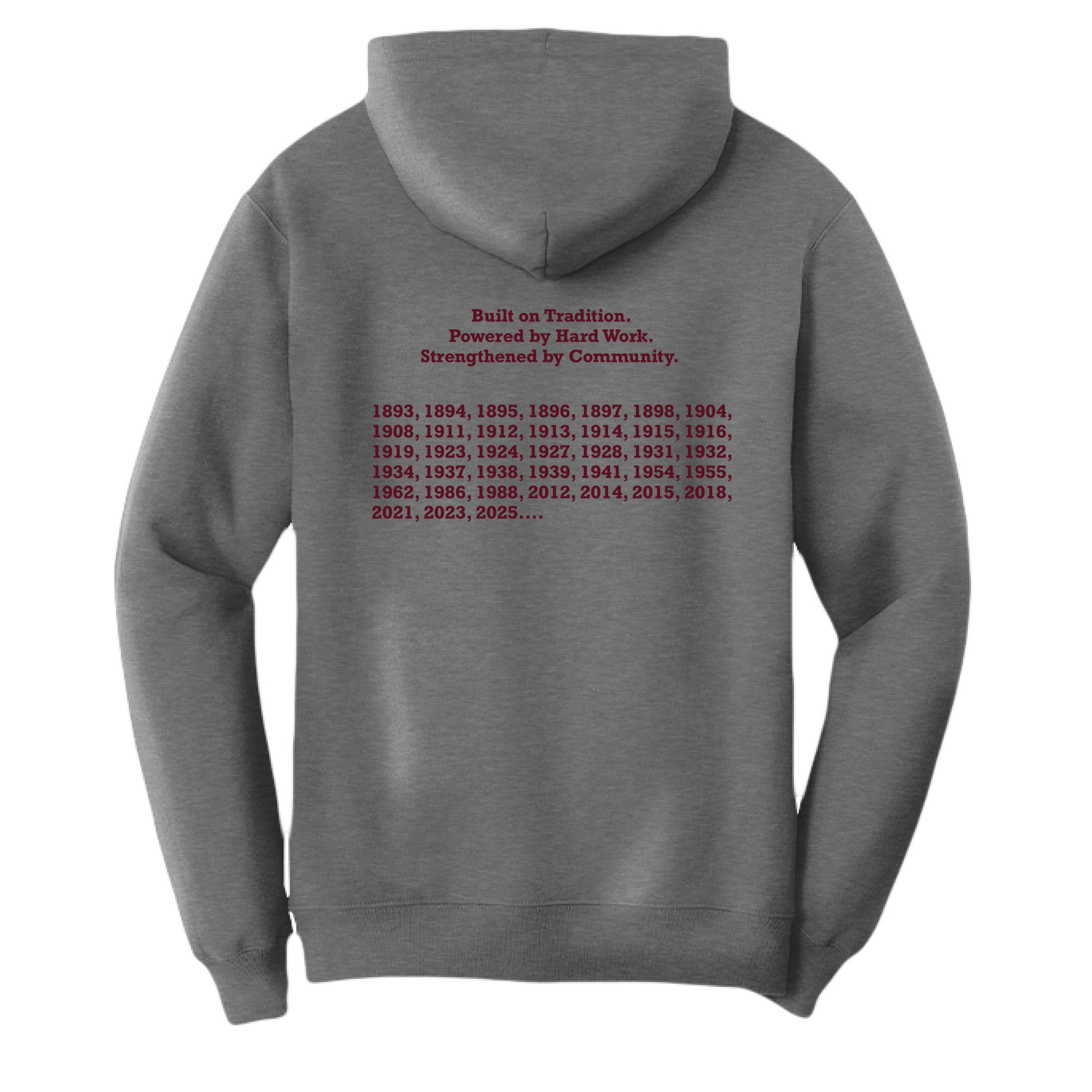 Dark Hthr Grey - BACK