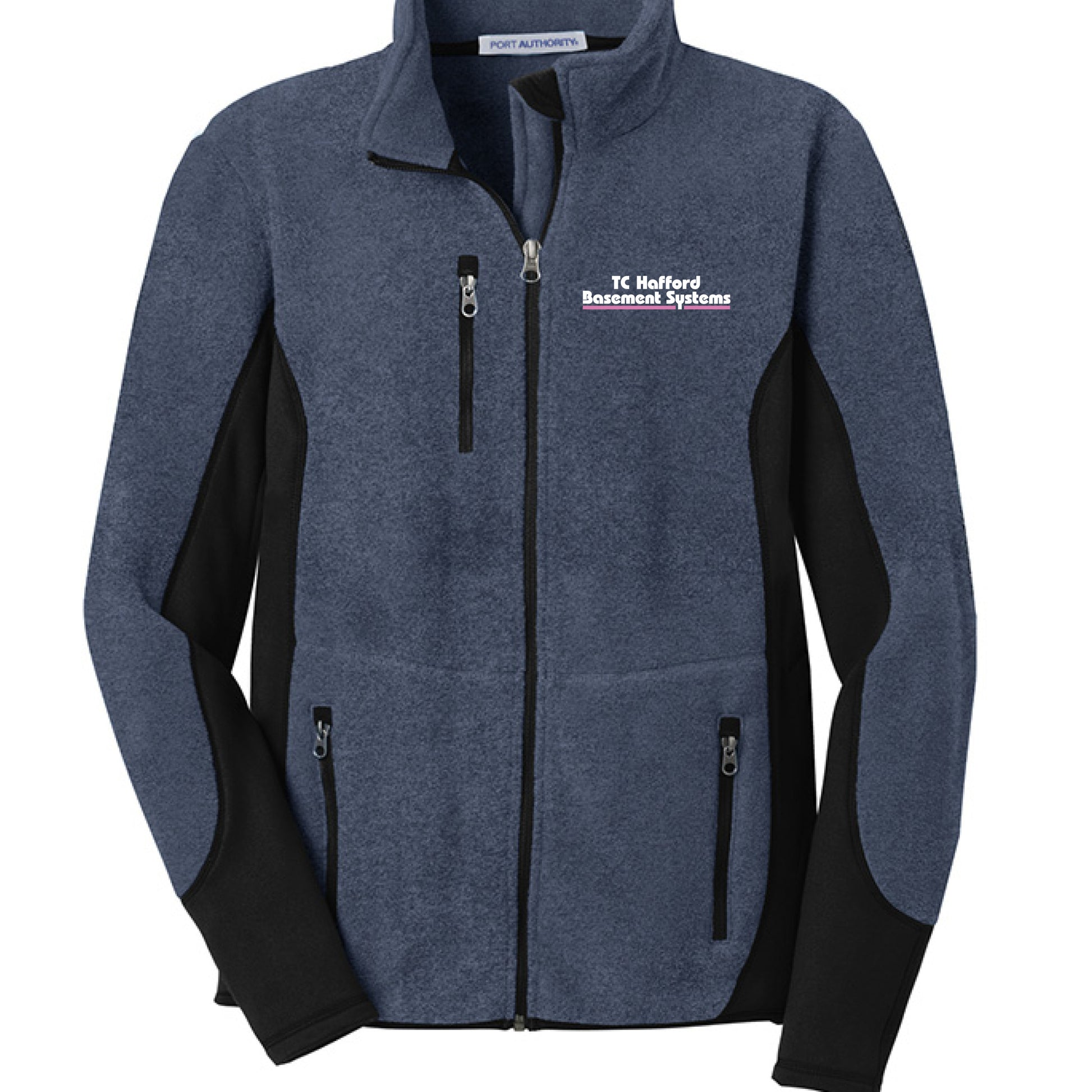 Navy Hthr/Blk - FRONT