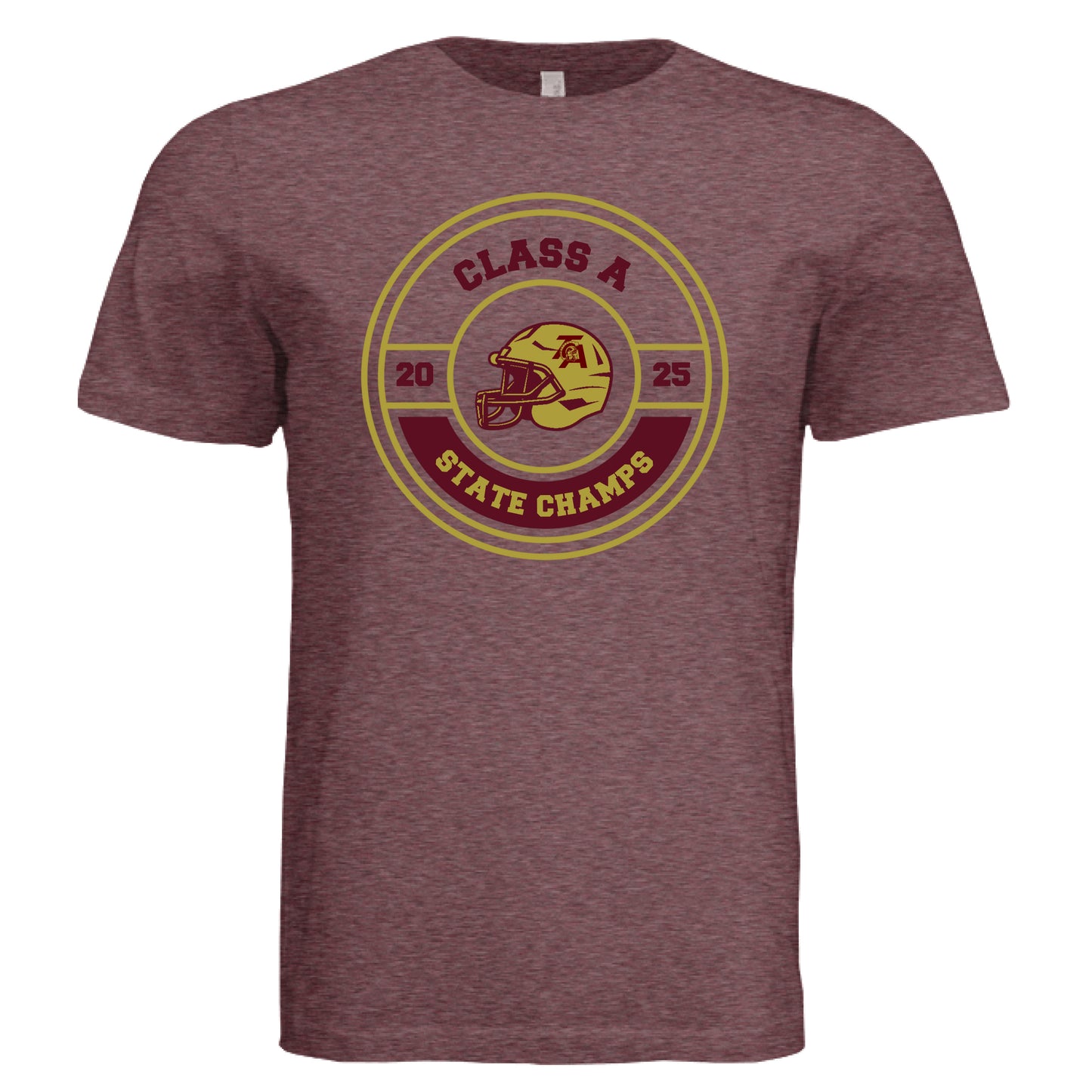 MAROON TRIBLEND - FRONT