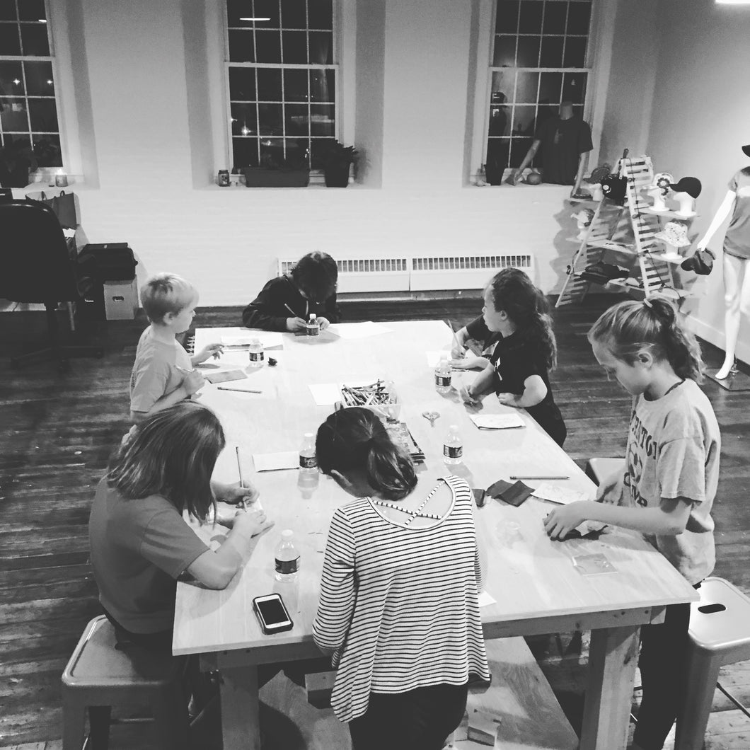 Kids Block Print Class Level I September Dates - COMING SOON!