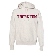 Load image into Gallery viewer, FLASH SALE CHAMPION HOODED SWEATSHIRT WITH THORNTON PRINTED