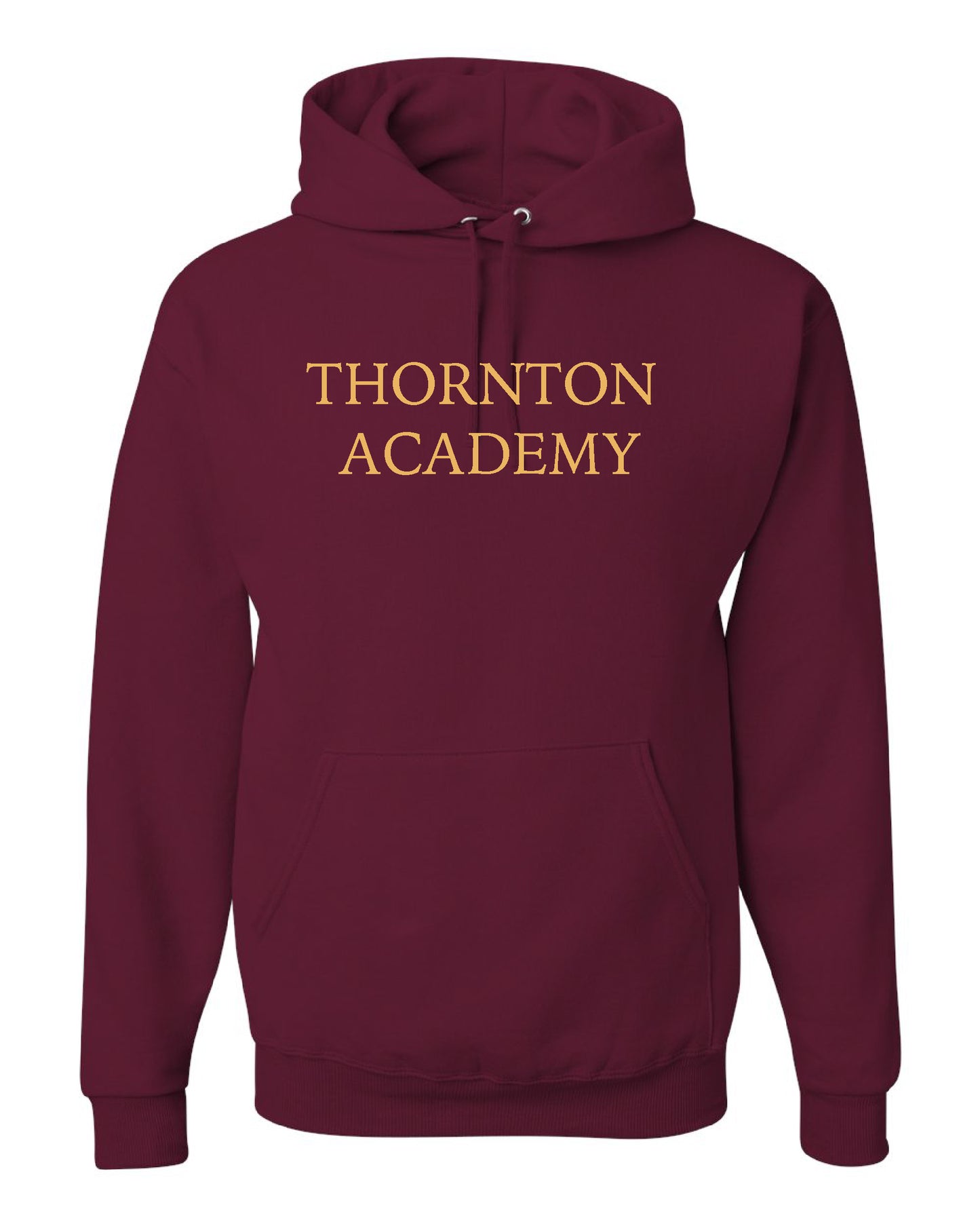 TA HOODIE WITH GOLD PRINT