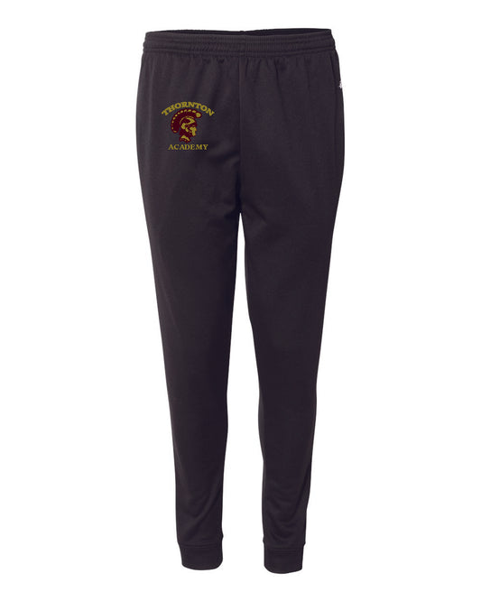 Black Jerzees Joggers with TA LOGO logo Adult Sizes (screen print)