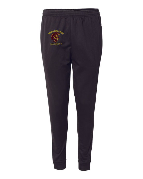 Black Jerzees Joggers with TA LOGO logo Adult Sizes (screen print)