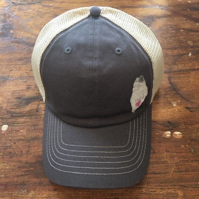 State of Maine Trucker Hat WITH heart