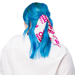 All-over print bandana with Hoops For Hope Logo (for dogs)