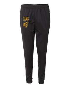 Black Jerzees Joggers with TAMS logo Adult Sizes