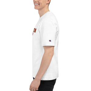 Men's Champion T-Shirt with Soccer Print