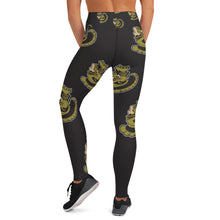 Load image into Gallery viewer, Yoga Leggings with all over TA print