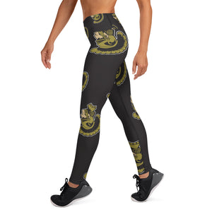 Yoga Leggings with all over TA print