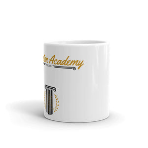 Mug with custom design by Caleb Glaude