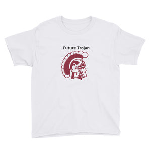 Youth Short Sleeve T-Shirt with Future Trojan Logo